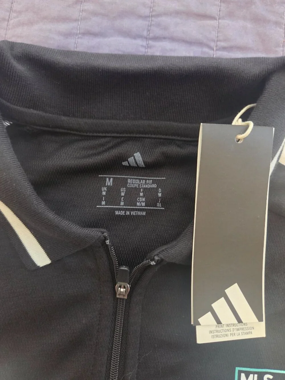 Adidas MLS next short sleeve warmup